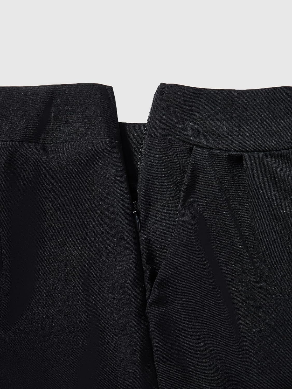 Women's High Waisted Dressy Casual Pants Tapered Leg Work Trousers with Pockets - Image 5