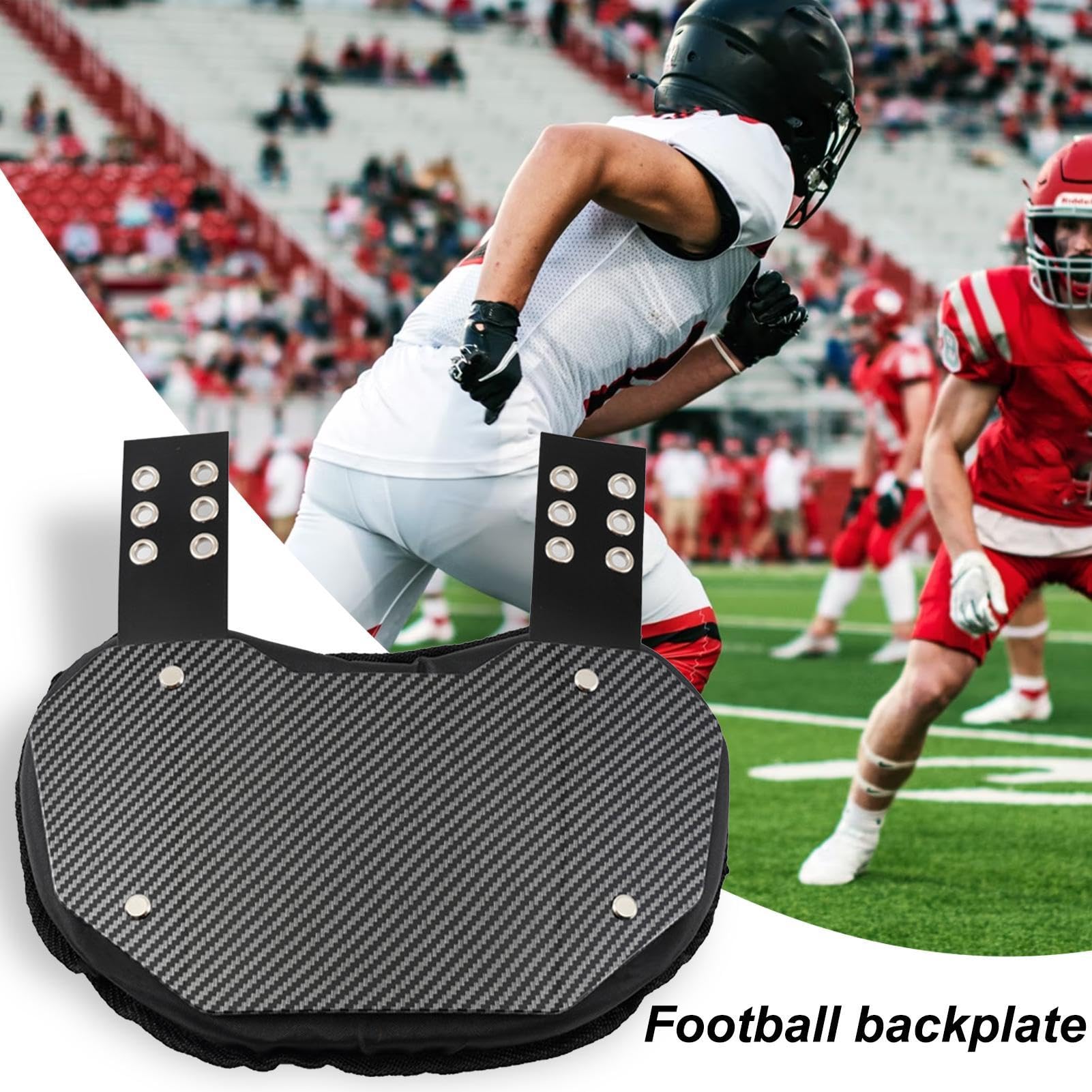 Fútbol Con Placa Trasera | Protector De Almohadillas Lumbares Con Correa Ajustable | Equipo De Protección De Fútbol | Almohadillas Lumbares De Moda | Fútbol Con Placa Trasera Compacta | Fútbol Con Pla