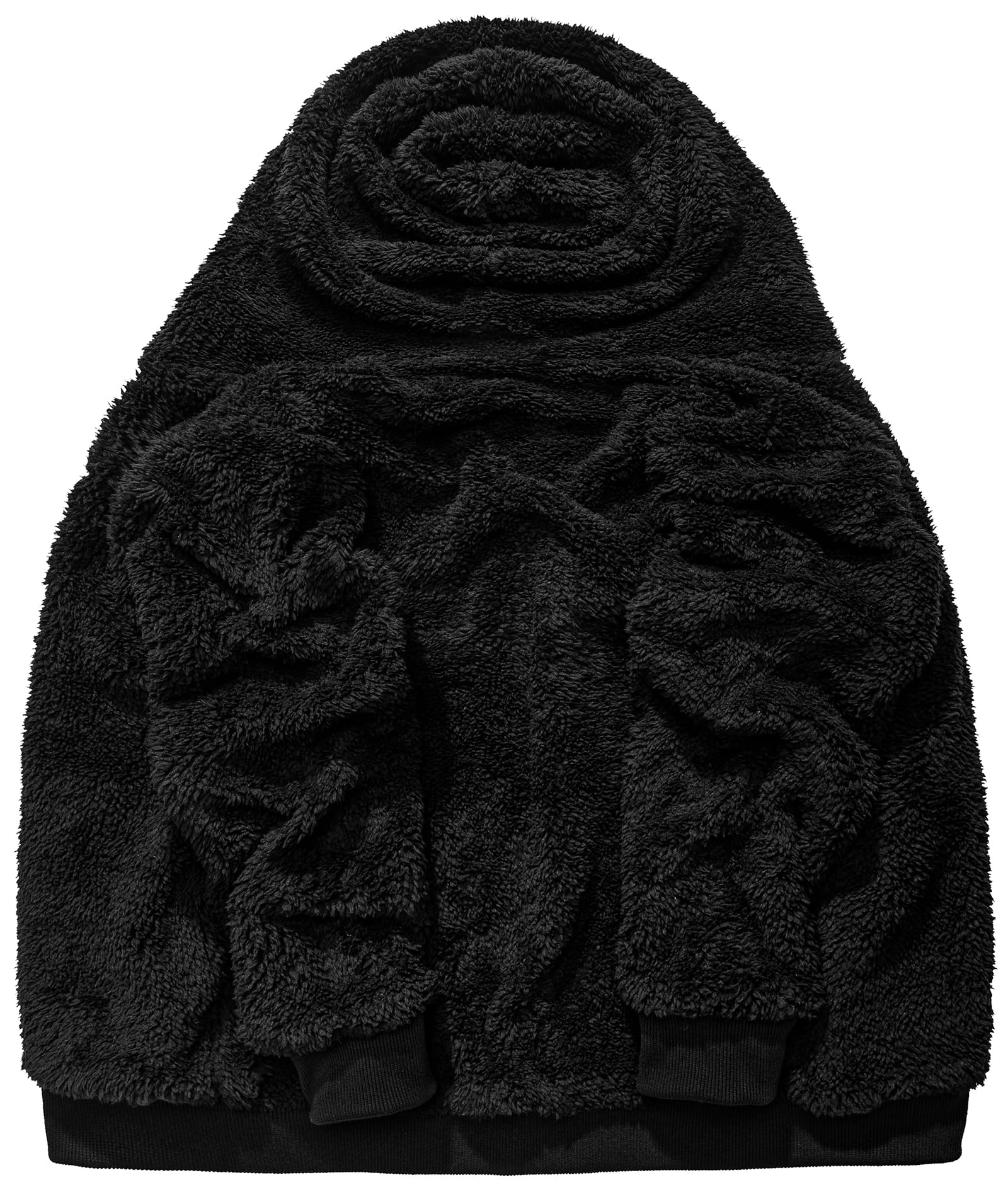 JACKETOWN Niños Sudadera Pullover con Capucha Sherpa Forrada Cremallera Completa Chaqueta Deportiva de Invierno con Capucha Cardigan