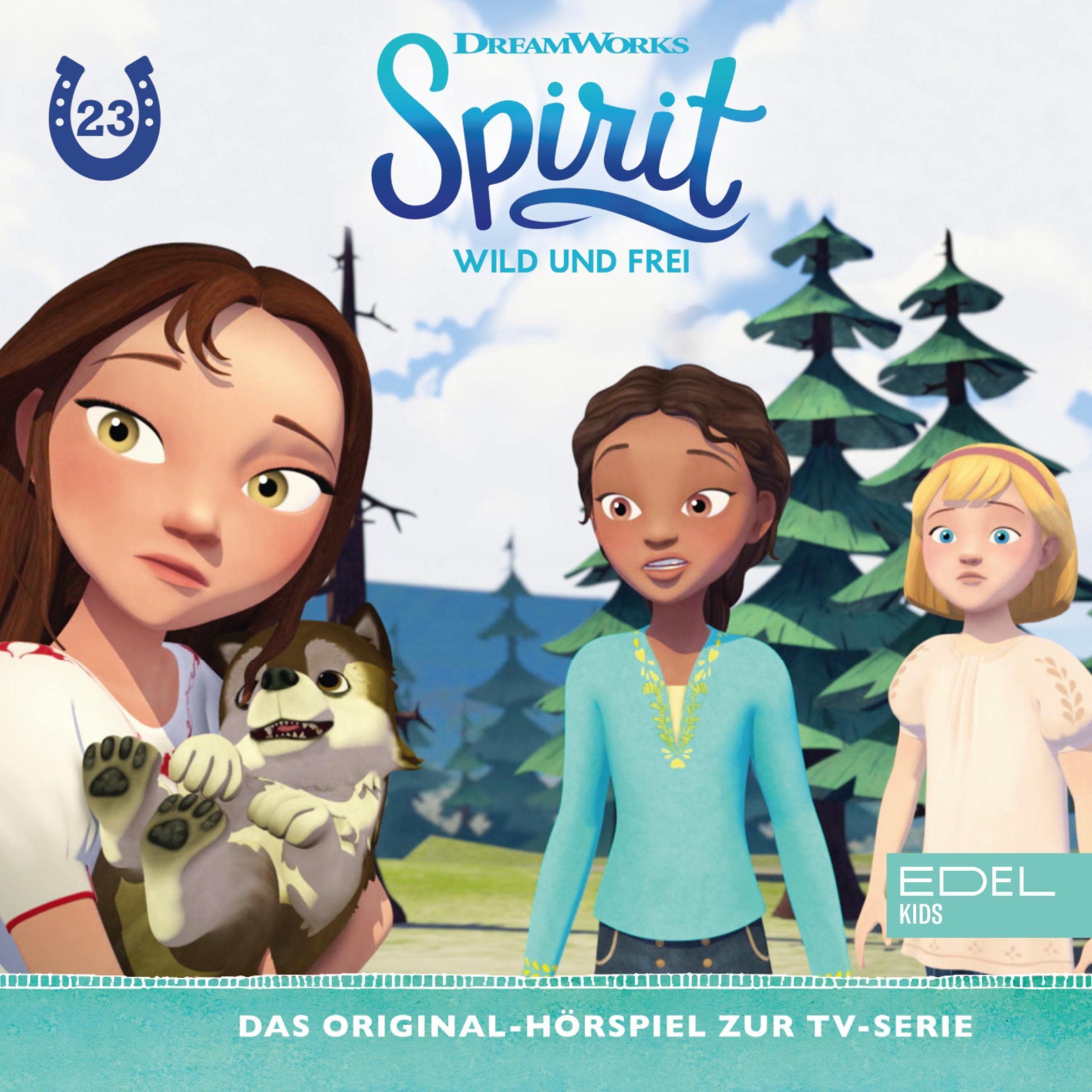 Cover art for Der Dressur-Wettbewerb / Lucky, Polly und der Wolf. Das Original-Hörspiel zur TV-Serie
