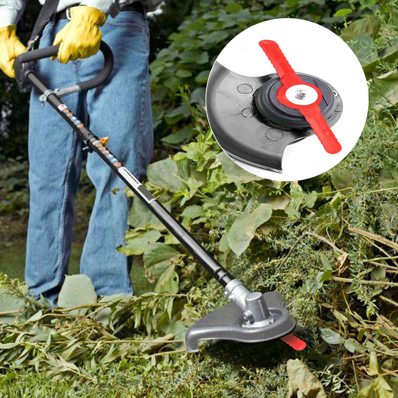 60 Lame Tagliaerba In Plastica - Ricambio Per Decespugliatore, 85mm, Per FRT18A, FRT20A1, IART2520 - Foto 9