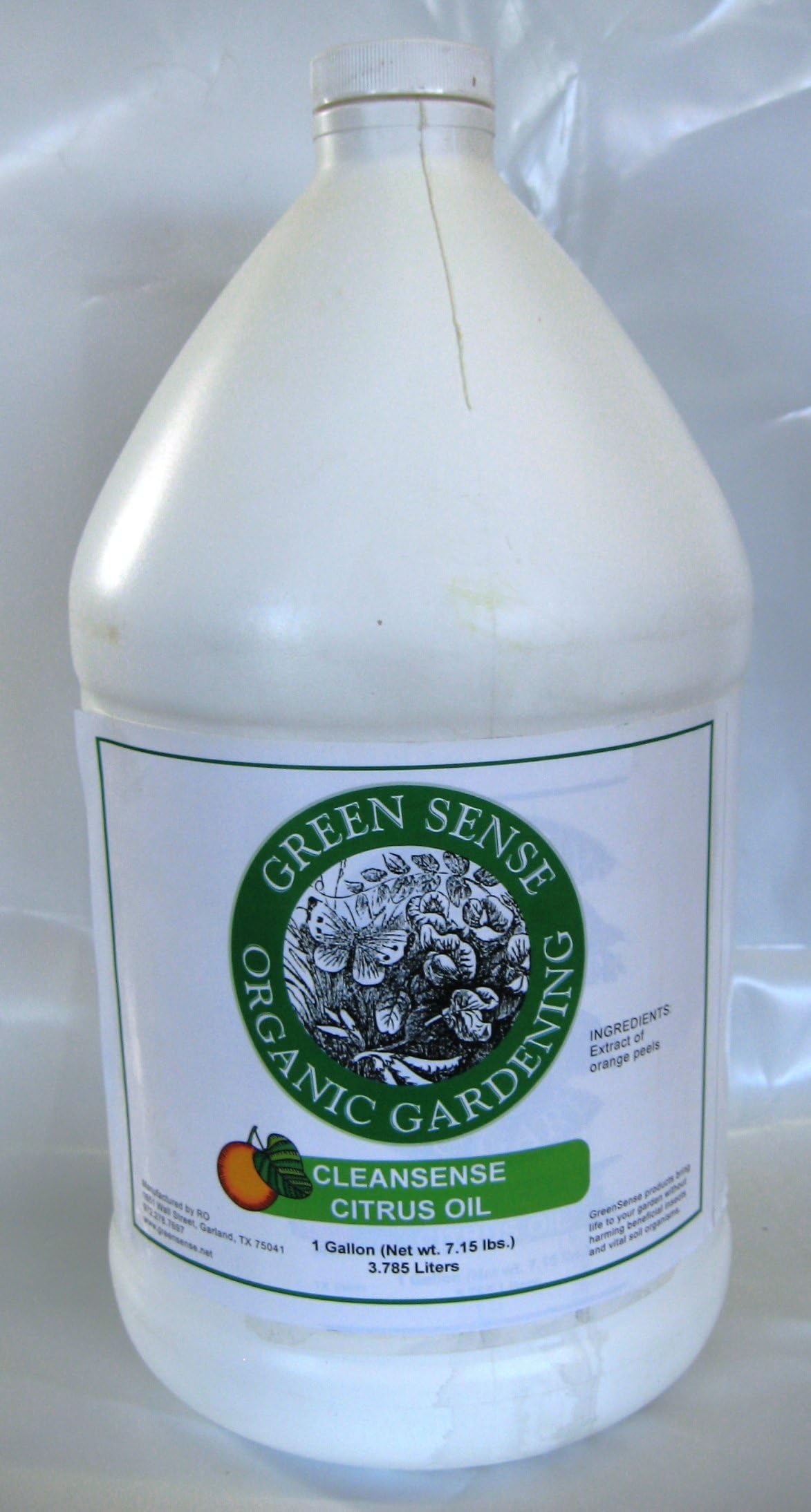 Citrus Oil, GreenSense CleanSense, 1 Gallon
