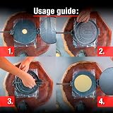 VICTORIA Tortilla Press for Mexican Tortillas Cast Iron HD Pre-seasoned 20 cm, Professional Colombian Pataconera for Making Tacos, Arepas, Quesadillas, Empanadas, Patacones, Roti Maker - 8