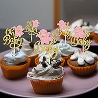 Vista 17 de Rsstarxi Paquete de 36 adornos para cupcakes de Halloween, bruja, fantasma, magdalenas, murciélagos, arañas, gatos, decoración de pasteles