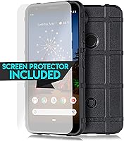 Vista 2 de Funda de goma resistente para OnePlus Seven Pro+Temper Glass grueso sólido resistente funda protectora para OnePlus 7 Pro (negro)
