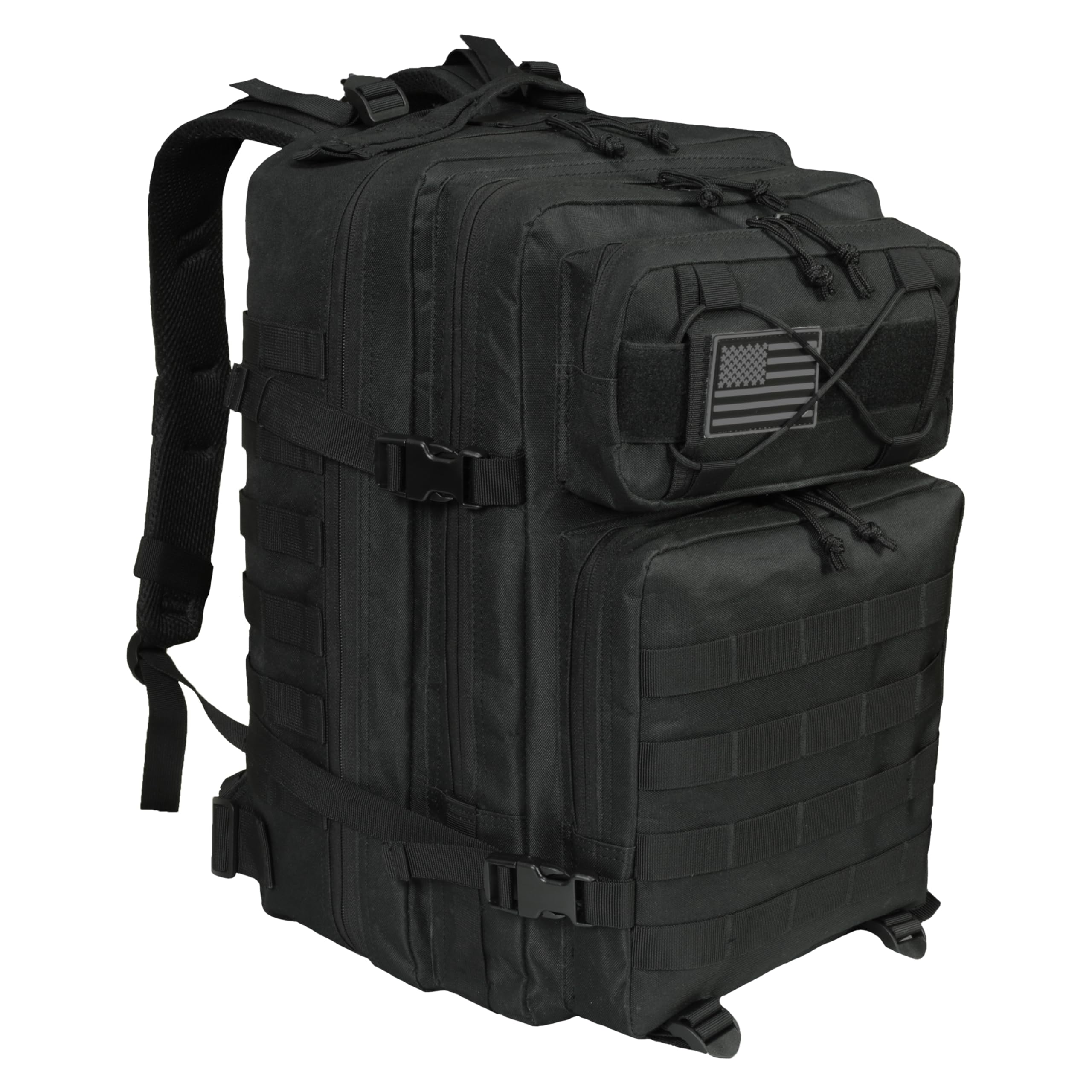 MOUNTAINGATE 45L/38L/26L Military Tactical Backpack for Men and Women Molle Army 3 Day Assault Pack Survival Molle Back Pack with Laptop Compartment