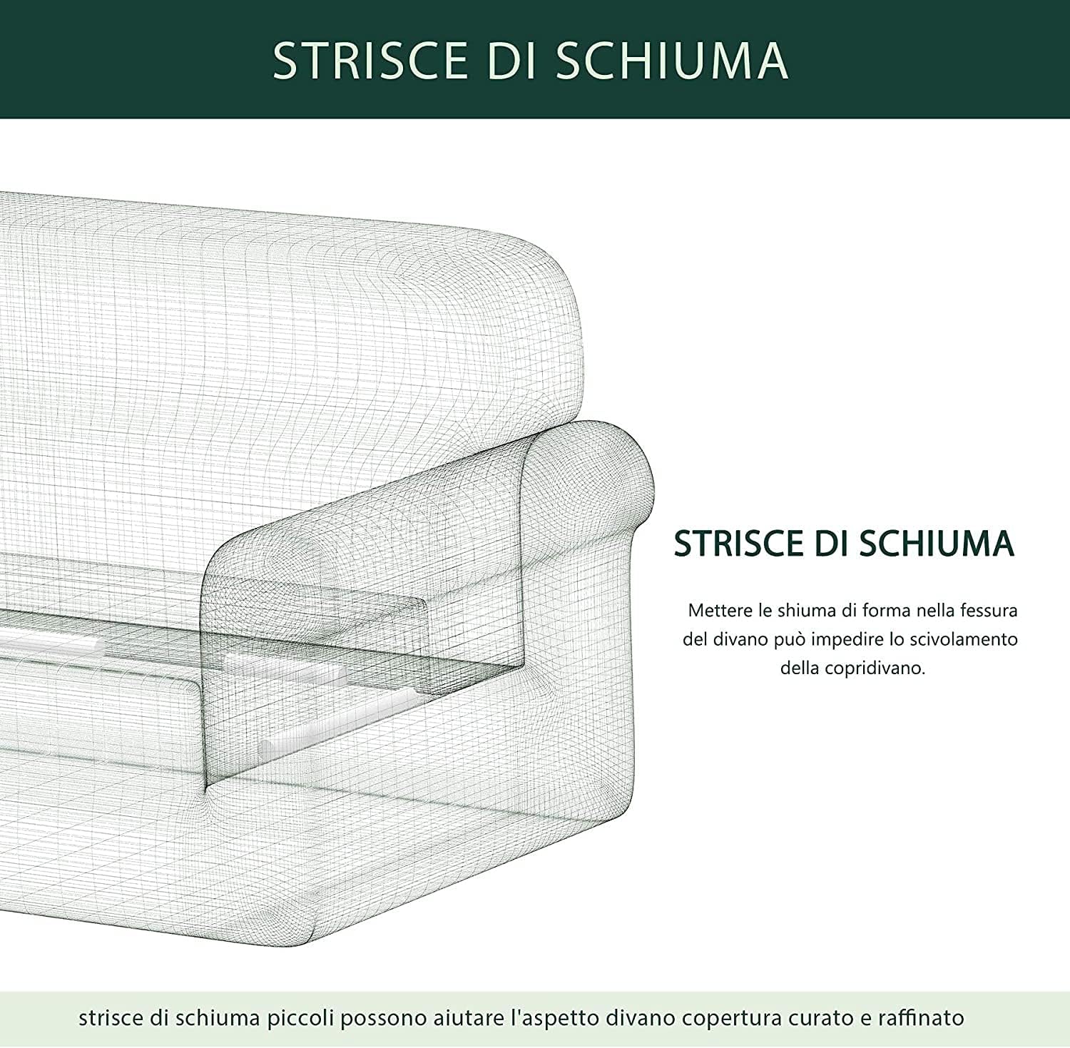 Sofa Protective Cover 1- Piece Stretch Jacquard Sofa Cover Sofa Cover Jacquard for Home Decoration Divano Grigio Cielo Sofa Cover