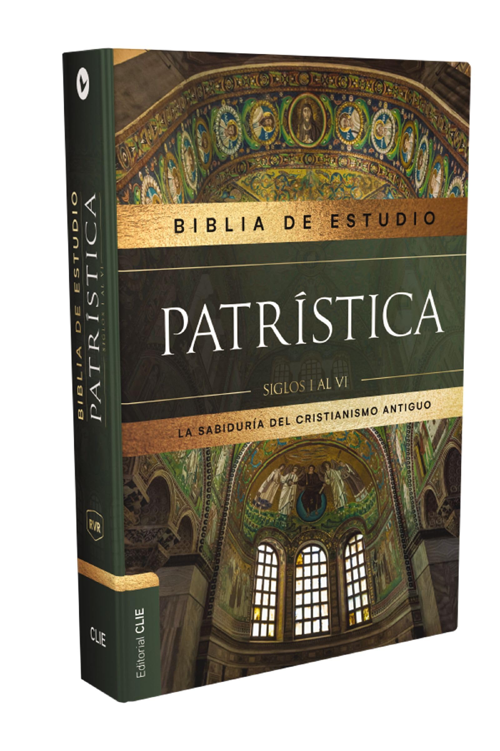 Reina Valera Revisada, Biblia de Estudio Patrística, Tapa dura, Interior a dos colores, Palabras de Jesús en rojo: La Sabiduría del Cristianismo Antiguo, siglos I al VI