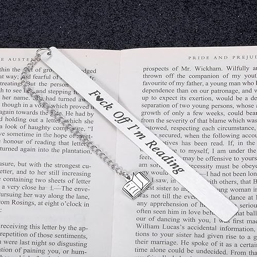 Miniatura 6 de Regalos de elefante blanco para adultos, rellenos de calcetines para mujeres, regalos para amantes de los libros para mujeres, marcadores de libros