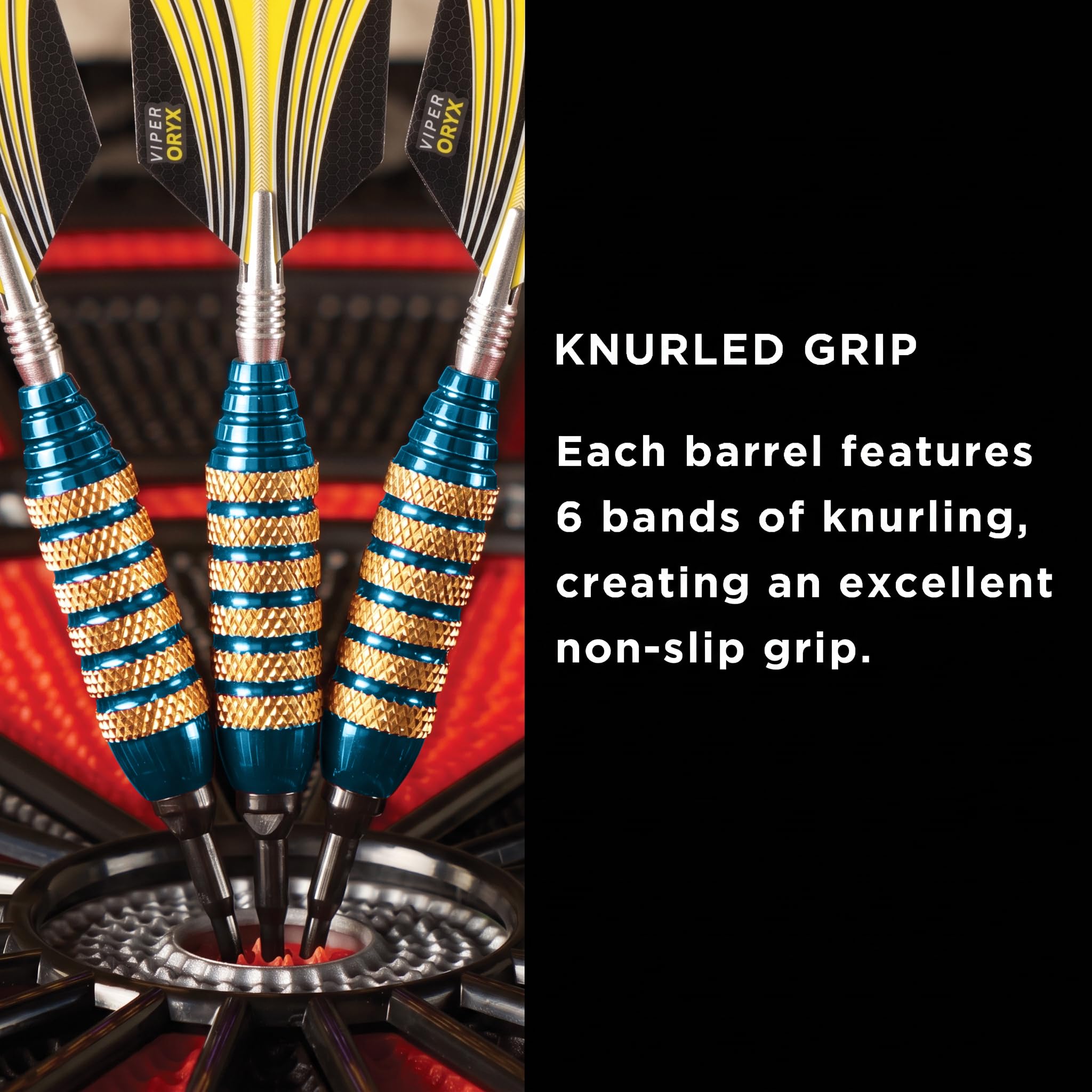 Viper Spinning Bee Dartpfeile mit weicher Spitze, mit Casemaster-Aufbewahrungs-/Reiseetui, 16 g