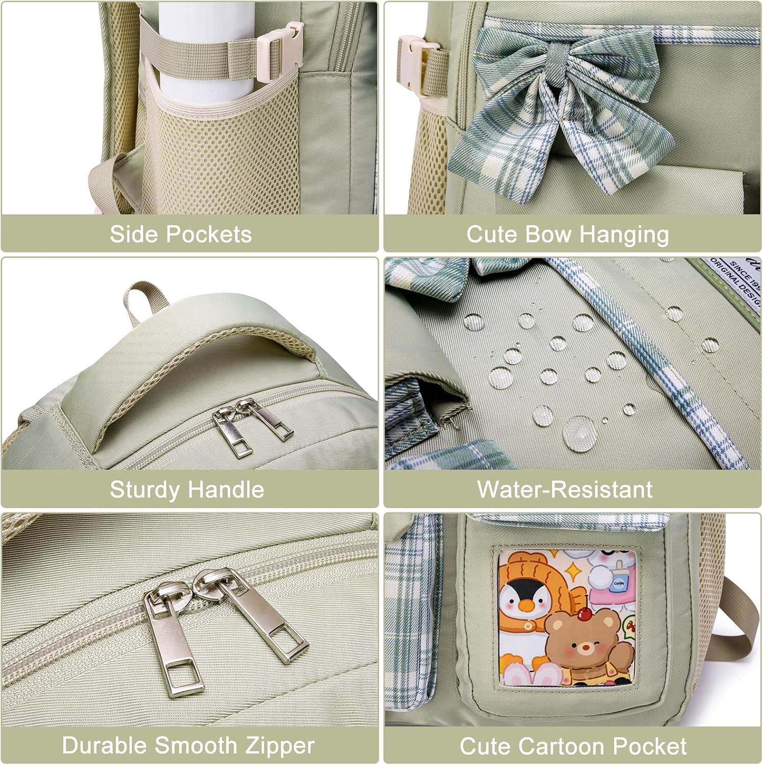 17.3 Inch School Backpack for Girls,Kids Bookbag for Middle High School,Laptop Backpack Women Mochila para Niñas