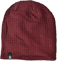 Vista 5 de FORBUSITE Gorro de punto largo holgado para hombre para verano e invierno, de gran