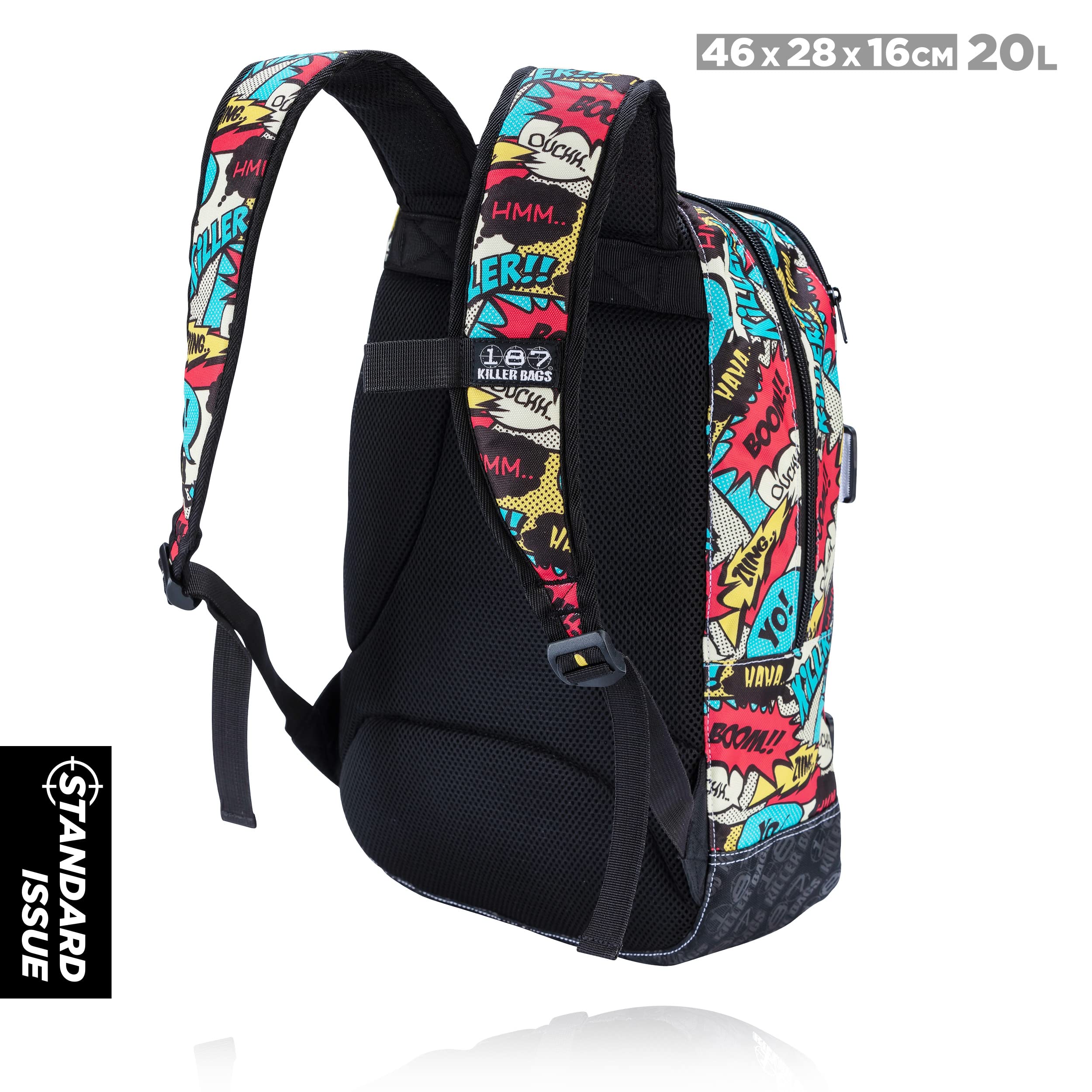 Amazon.com : 187 KILLER PADS Standard Issue Backpack with