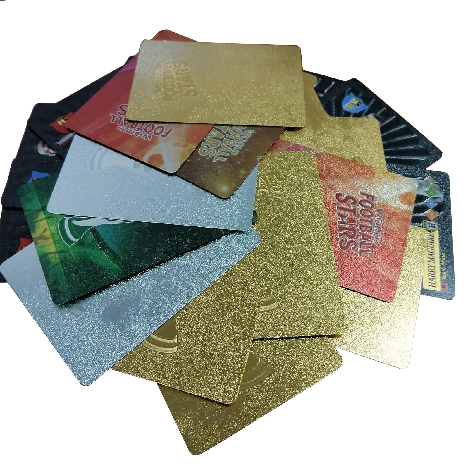 runStupidCOW Blind Box with 25 Cards of Famous Football Super Stars, Random Blind Bag of Soccer Football Players Cards, Lucky Random win 25 top players cards