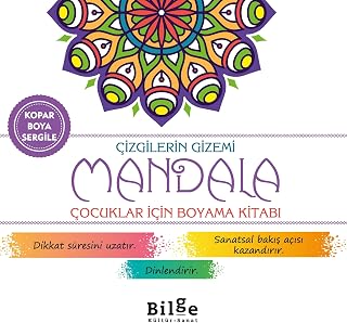 Çizgilerin Gizemi - Mandala Çocuklar İçin Boyama K