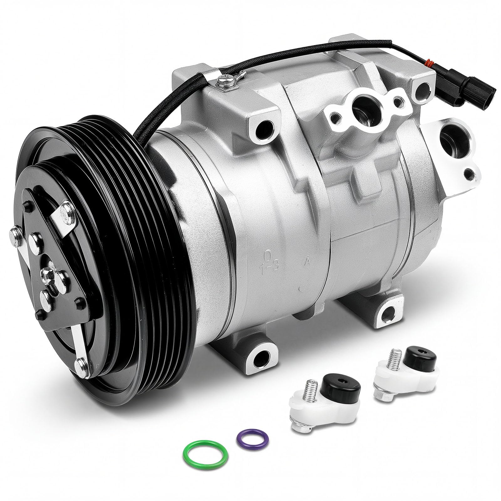 Photo 1 of AC Compressor Compatible with 3.5 Honda Odyssey 2008-2017, Pilot 2009-2015, Ridgeline 2009-2014, 3.7L Acura MDX 2007-2013, ZDX 2010-2013, A/C Air Conditioner, 38810RGLA02, CO10840C, 158334