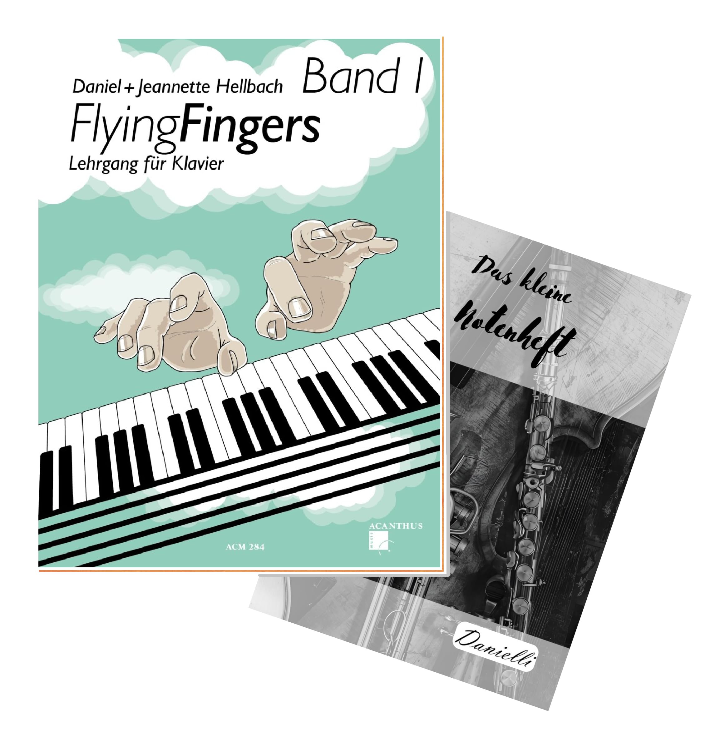 Flying Fingers Band 1 - die beliebte Klavierschule von Daniel Hellbach - ACM284-9790700409432