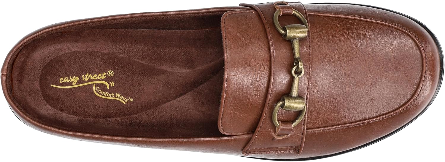 Easy Street レディース Nell バレエフラット, タン, 26.0 cm W