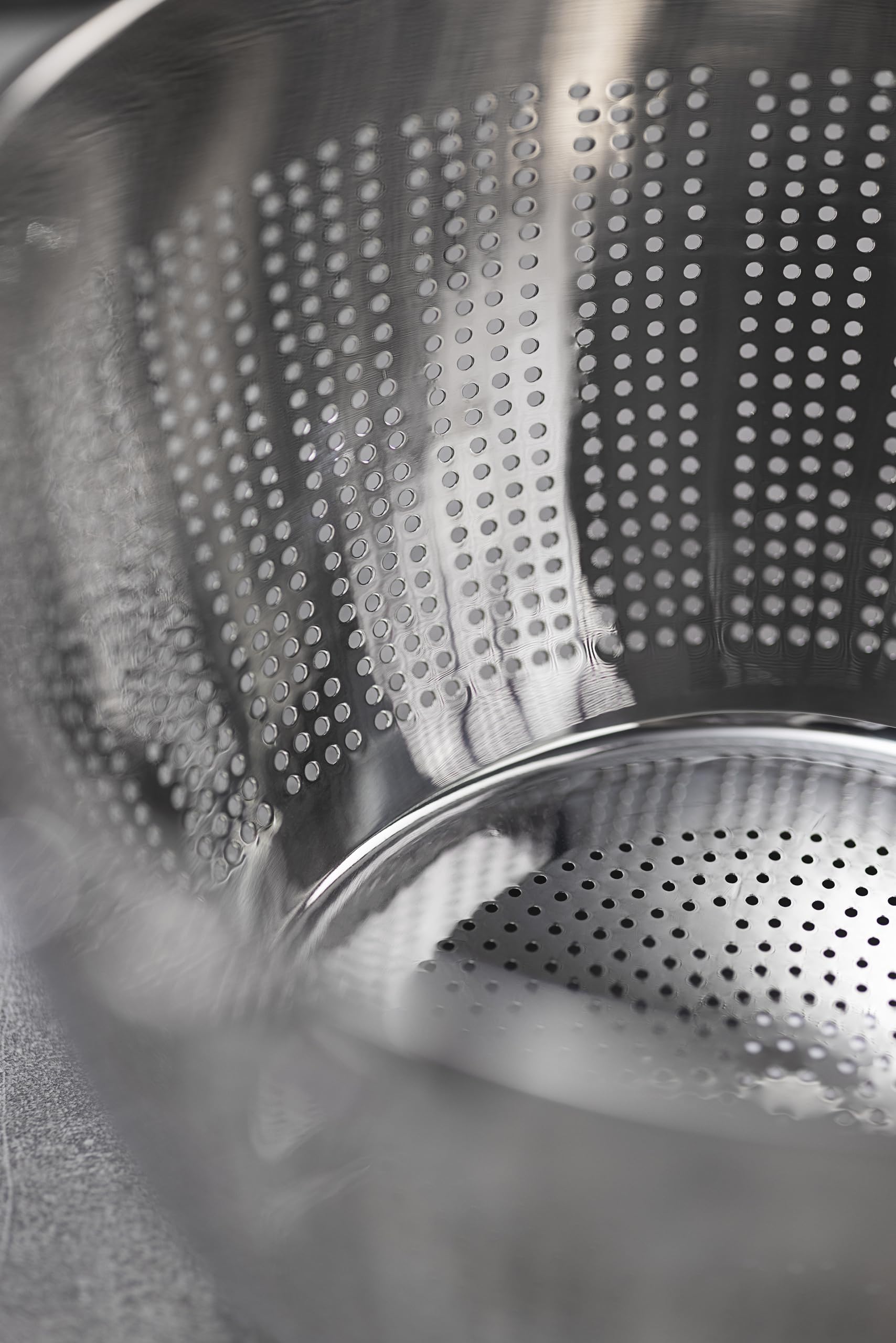 Colino Grande 25 Cm Con Manico - Scolapasta In Acciaio Per Pasta, Verdura E Riso - Foto 10