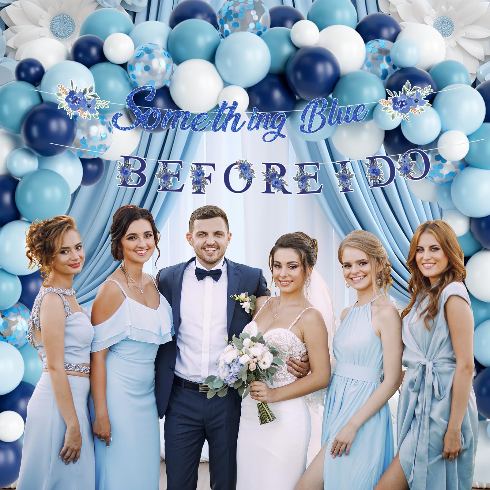 Amazon.com: Fiesec Something Blue Before I Do Bridal Shower Decorations, Blue Bachelorette Wedding Engagement Decor, Blue and White Floral Backdrop Banner Balloon Garland Arch I Do Ring Foil Balloon Poster : Home Amazon.com: Fiesec Something Blue Before I Do Bridal Shower Decorations, Blue Bachelorette Wedding Engagement Decor, Blue and White Floral Backdrop Banner Balloon Garland Arch I Do Ring Foil Balloon Poster : Home