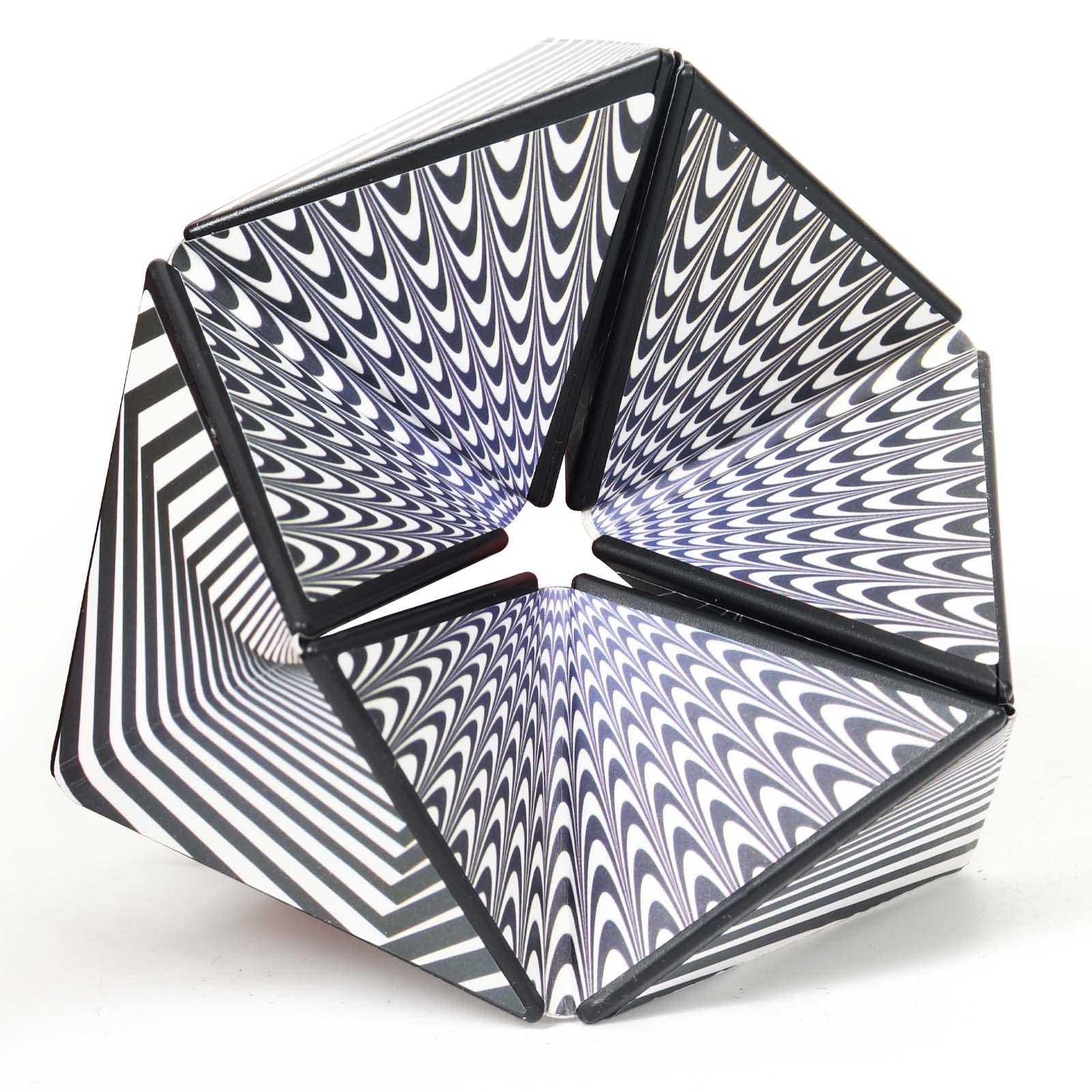 Yiran Infinity Fidget Flip Toy, Transforming Magic Cube Fidget Finger Toy Stress & Anxiety relief, Stay Calm & Focused Fidget Toy Infinite Cube Tear-Resistant Desk Manipulative Gadget for Kids Adult