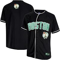 Vista 10 de Ultra Game Men’s NBA Official Super Soft Button Down Jersey Baseball Shirt