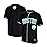 Ultra Game NBA Official Mens Super Soft Button Down Baseball Shirt, Boston Celtics, Black, Large