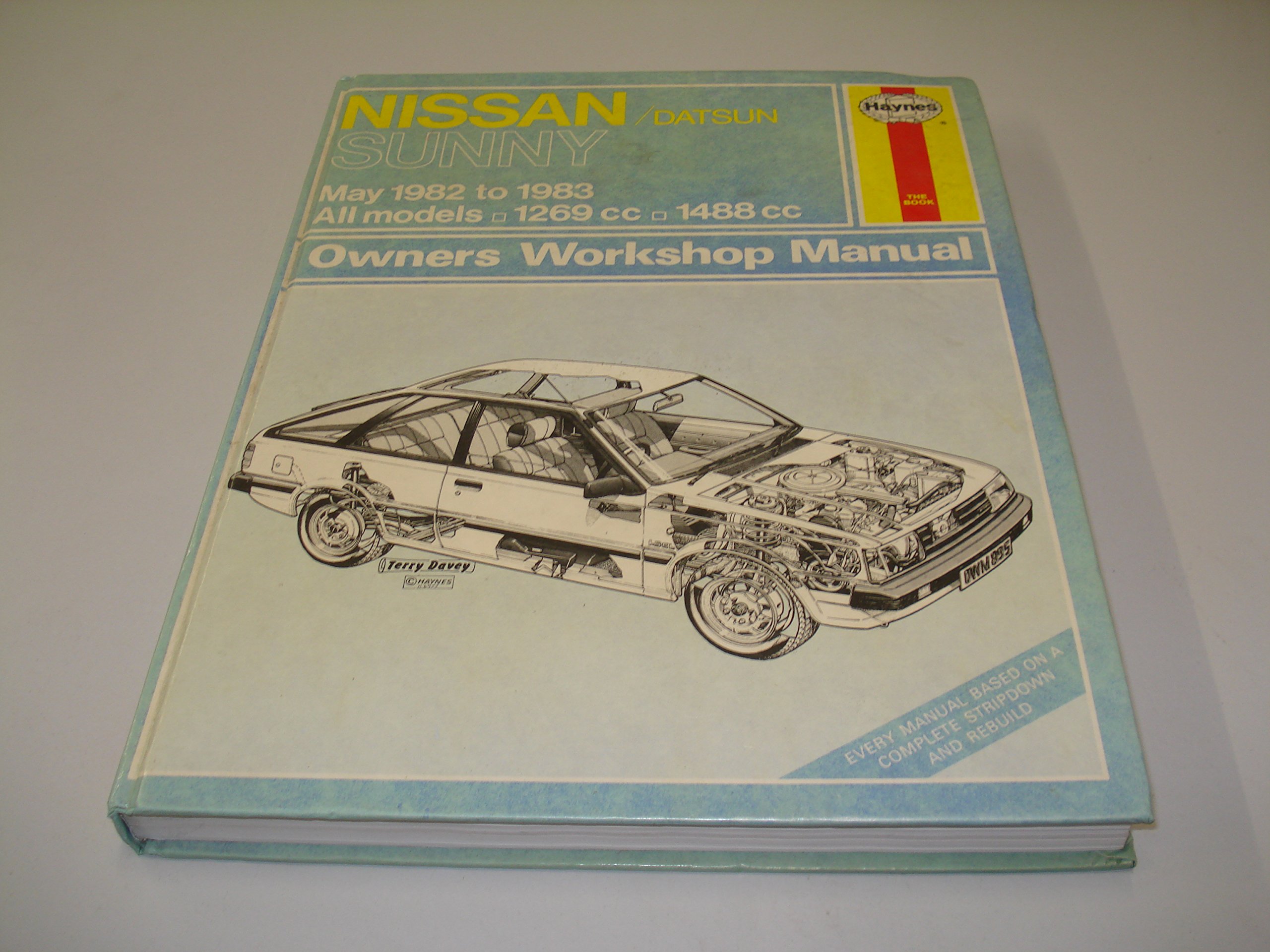 Buy Nissan/Datsun Sunny 1982-83 Owner's Workshop Manual — BookShops.in