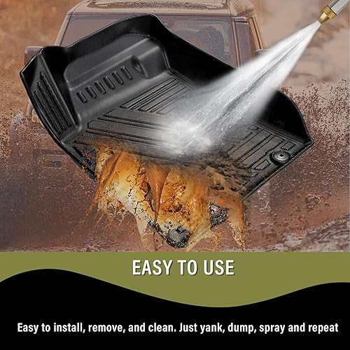 Miniatura 7 de Alfombrillas para Nissan Altima 2013-2018, forro de suelo de TPE 3D, protección para todo tipo de clima, juego completo de alfombrillas de coche de