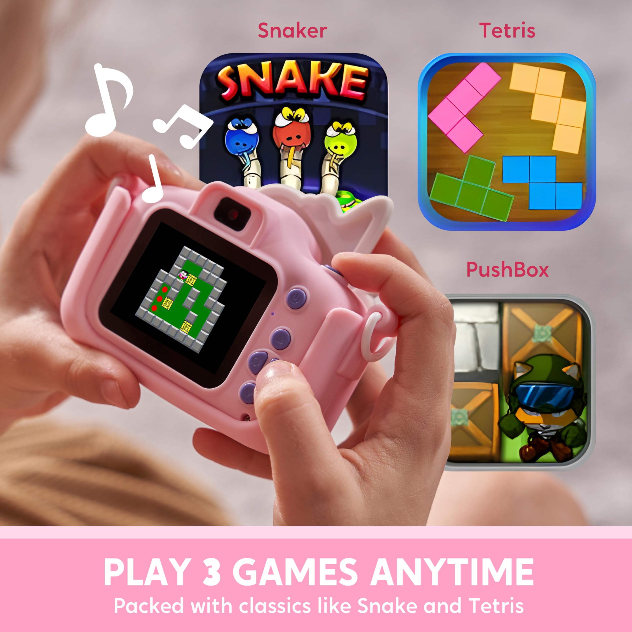 yunn⭐︎kids LIFE Amazon.com: SYNCFUN Kids Camera, Birthday Gifts for Girls 3