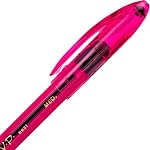 Pentel R.S.V.P. Razzle-Dazzle Ballpoint Pen, Medium Line, Black Ink, 5 Pack (BK91RDBP5M)