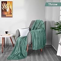 Vista 360 de Utopia Bedding - Manta de vellón de lujo, mullida, antiestática; manta de suave microfibra de 8.8 oz/yd² (300 g/m²) para cama; tamaño individual