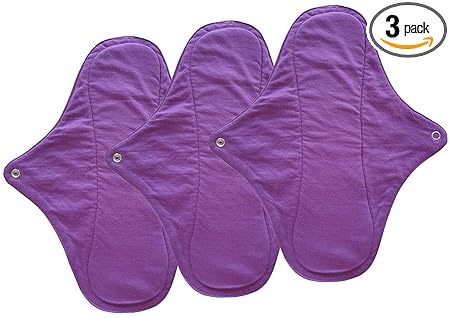 ELK Reusable Cloth Sanitary Menstrual Night Pad Panty Liners Washable (PACK OF 3)