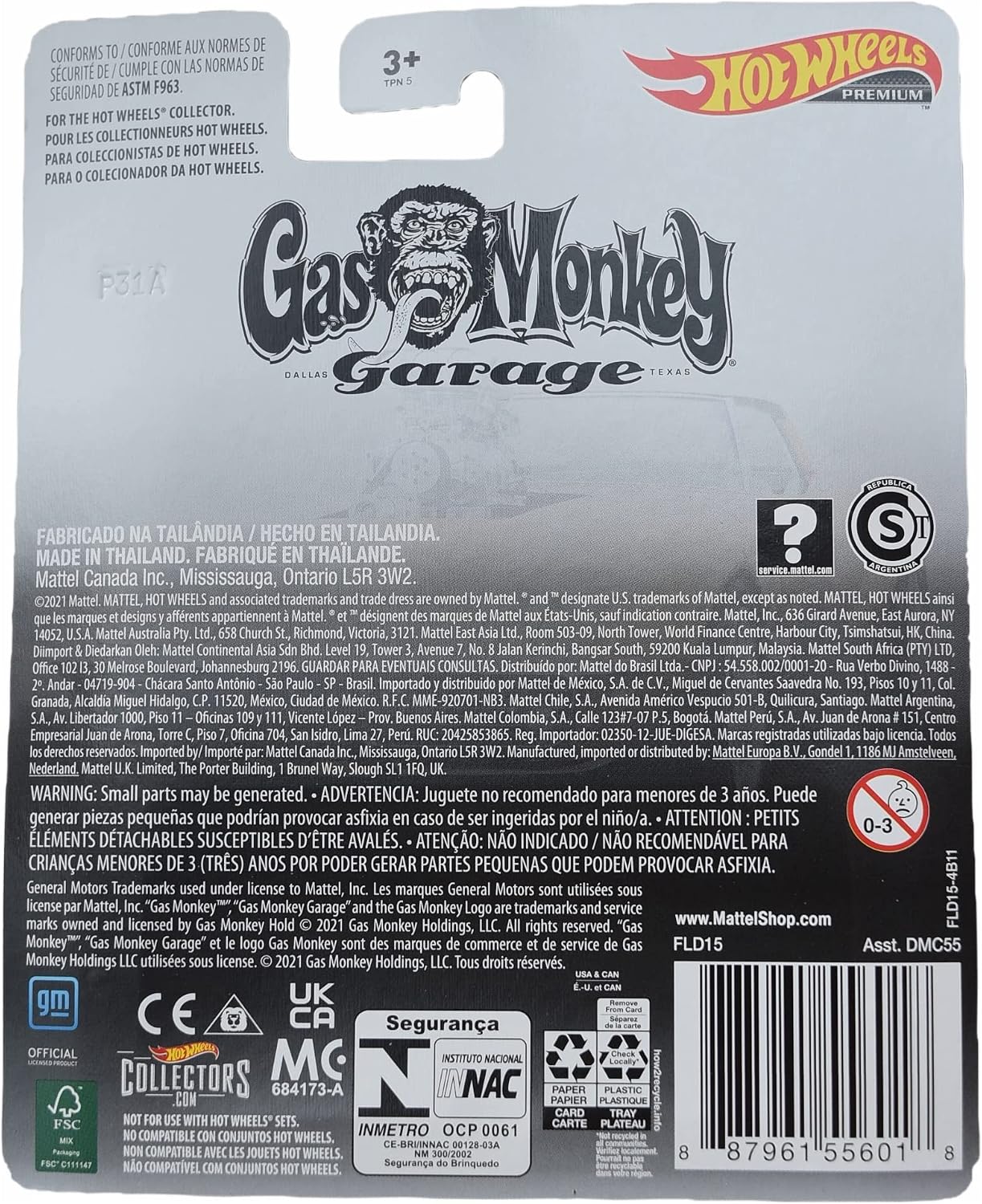 Hot Wheels '68 Corvette Gas Monkey Garage