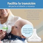 Dr. Brown's Options+ Wide-Neck Baby Bottle Nipple, Level 2 (3 Months+), 6 Count