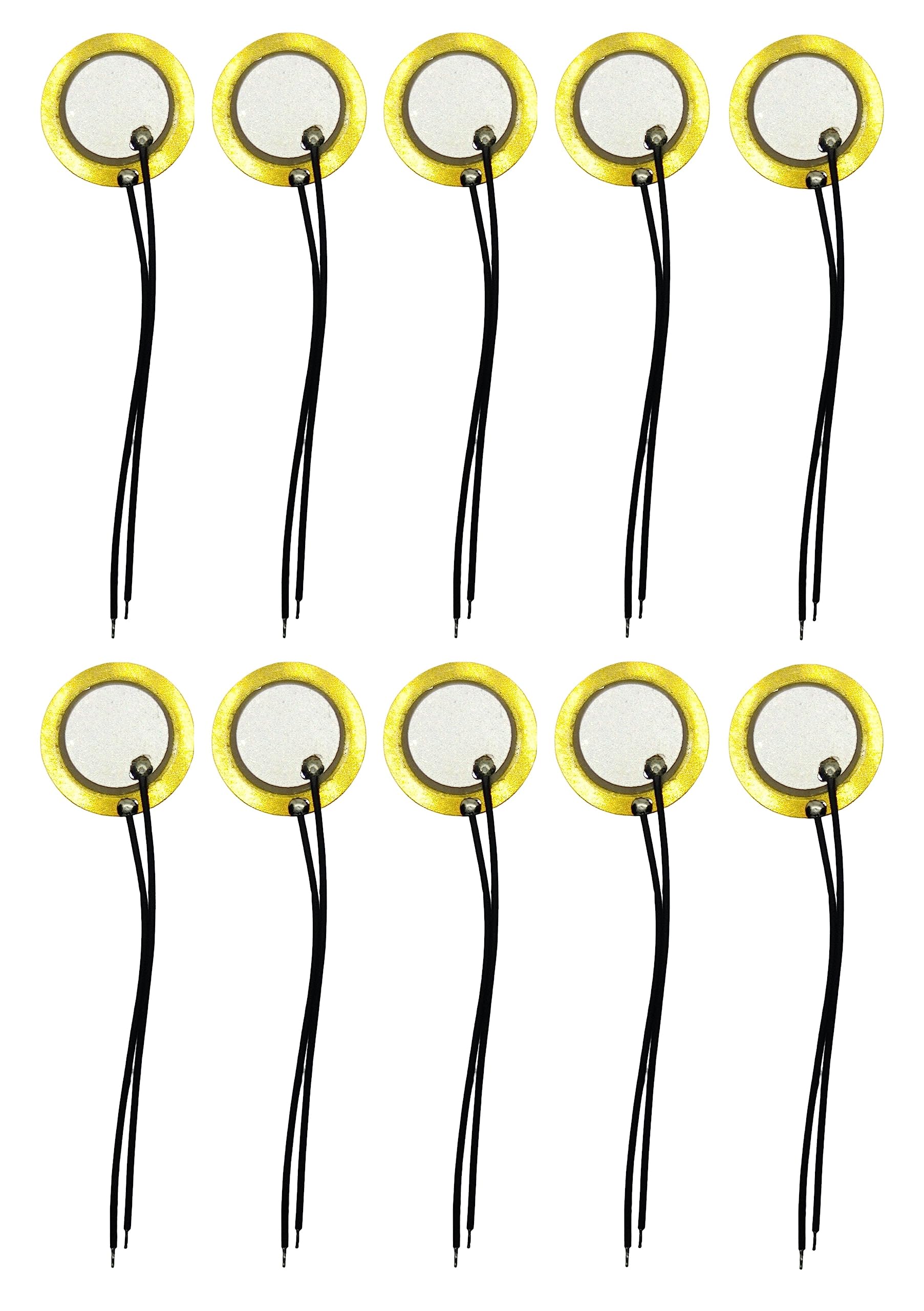 INVENTO 10Pcs 12mm Piezo Ceramic Elements Sounder Sensor Trigger Drum Disc Piezoelectric Buzzer Copper For DIY (B0C86LKRZH) Amazon Price History, Amazon Price Tracker