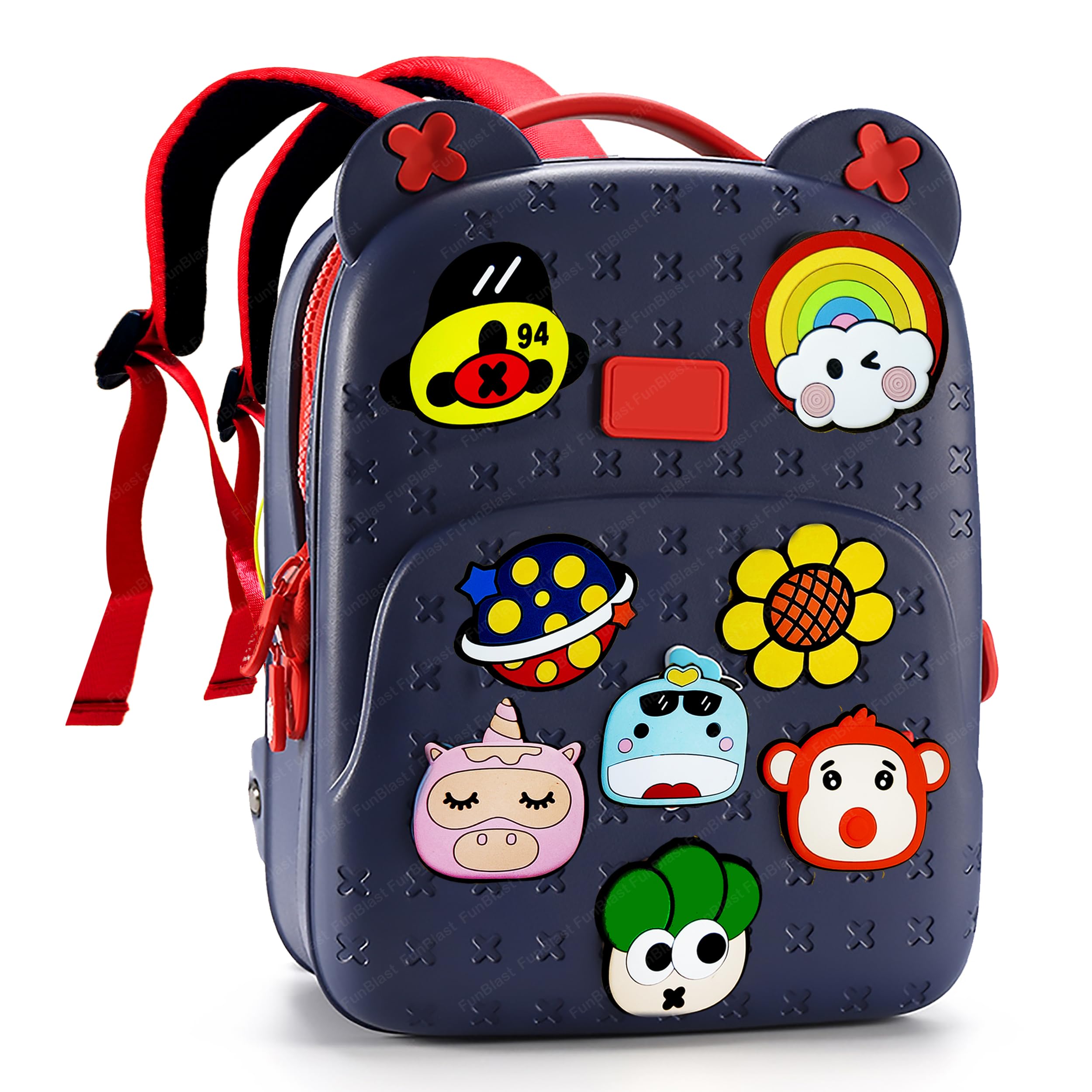 Bagpack for Children - Bag for Pre-Schoolers Kids, Small Picnic Bag for Baby, Boys, Girls, Lightweight Miniature Bags for Kids, Boys, Girls (33.2 X 24.8 X 20 Cm)-image-43