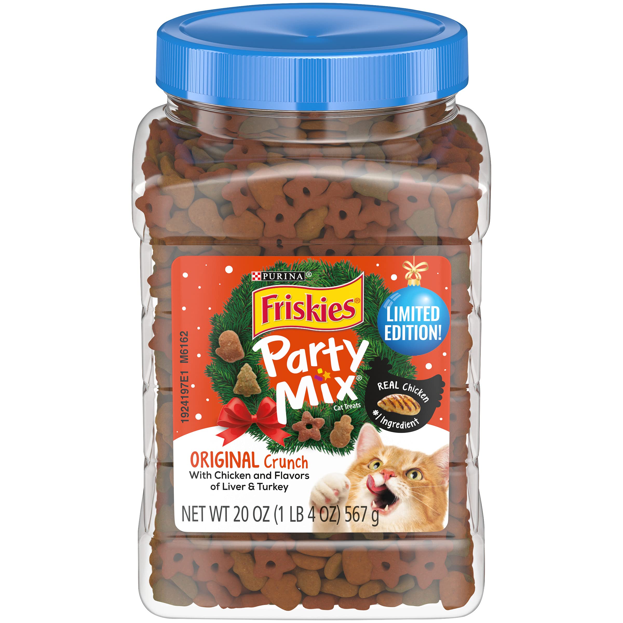 Buy Friskies Purina Made in USA Facilities Cat Treats, Party Mix
