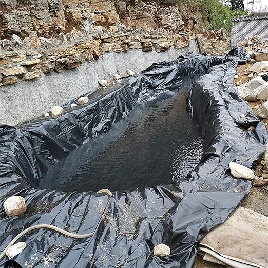 Image YLLFF 2m/2.5m/3m/3.5m/4m/5m Wide HDPE Pond Liners, Heavy Duty Fish Pond Preformed Liners Garden Pool Membrane Reinforced Landscaping, Large Fish Pond Liner (Size : 5x8m/16.4x26.2ft) Image YLLFF 2m/2.5m/3m/3.5m/4m/5m Wide HDPE Pond Liners, Heavy Duty Fish Pond Preformed Liners Garden Pool Membrane Reinforced Landscaping, Large Fish Pond Liner (Size : 5x8m/16.4x26.2ft)