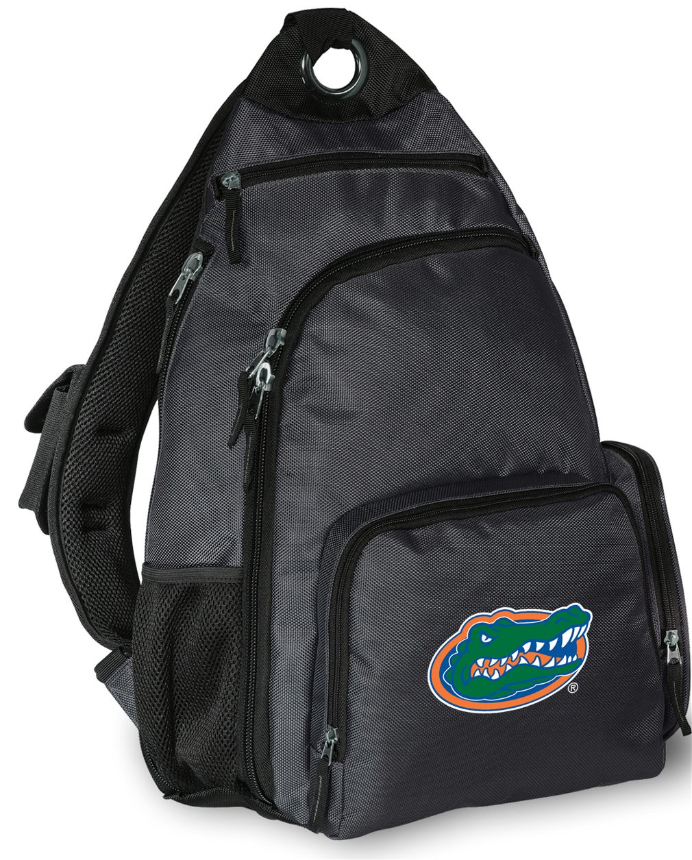 University Of Florida Pink Sling Tote Bag - Official Gators Shoulder Bag With Zippered Pocket