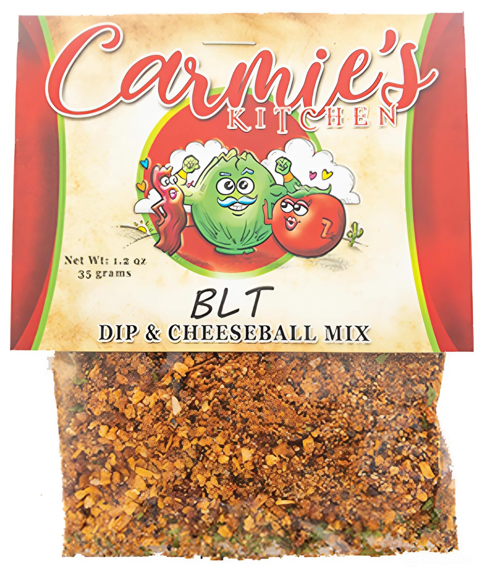 Carmie's Kitchen BLT Dip Mix, 1.2 Ounce