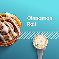 Vista 3 de Optimum Nutrition Gold Standard - Proteína en polvo de 100% suero de leche, sabor rollo de canela, 2 libras (paquete de 1) (el embalaje puede variar)