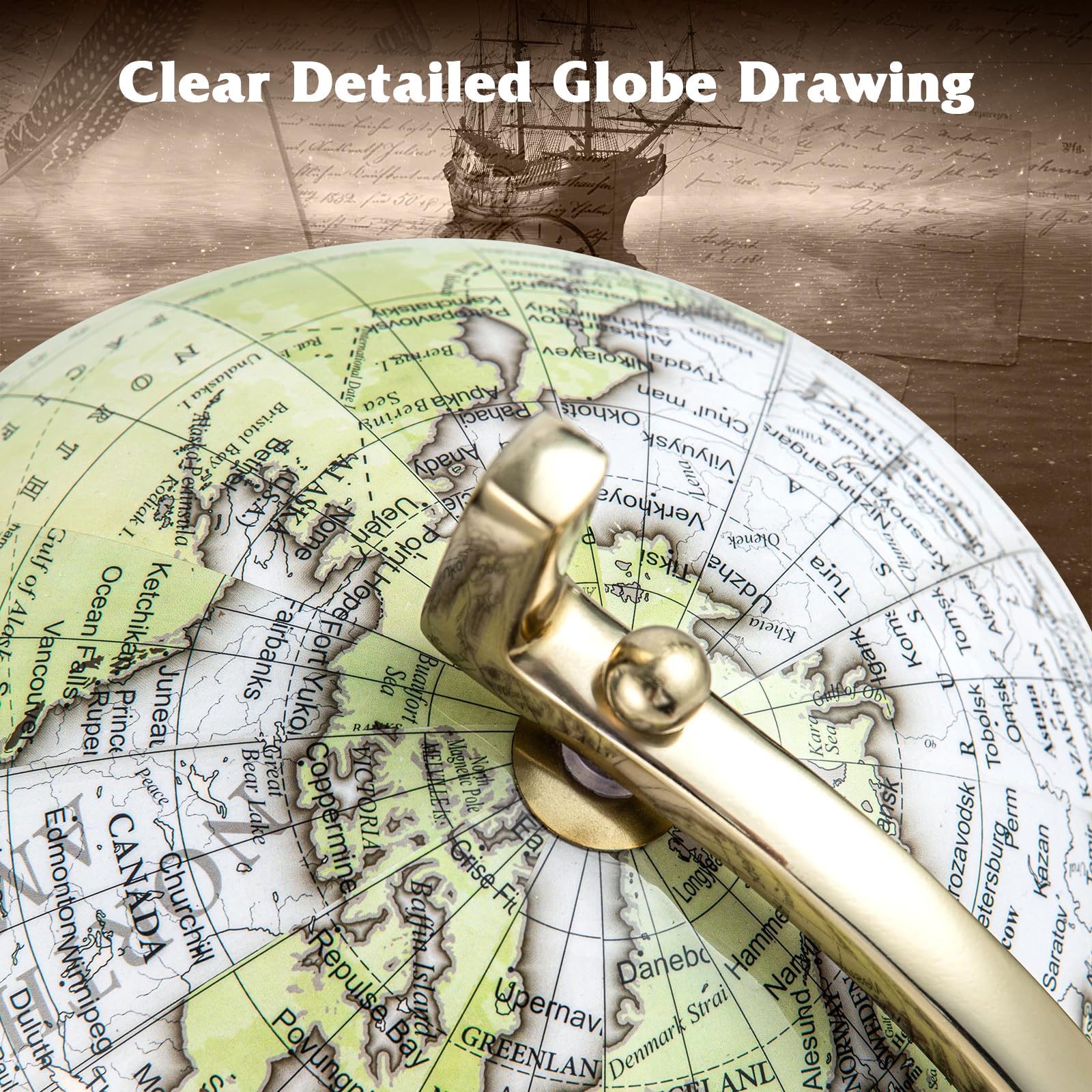 Amazon.com: Goplus World Globe, Dia 5/8/10 Inch Educational