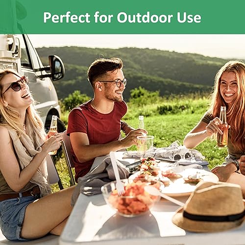 Miniatura 6 de Juego de cubiertos de madera  300 piezas (100 cucharas de madera, 100 tenedores, 100 cuchillos)  Utensilios 100% compostables, cubiertos de madera