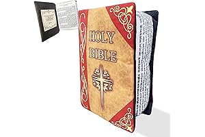 Holy Bible Plush Pillow: Soft and Comforting Companion