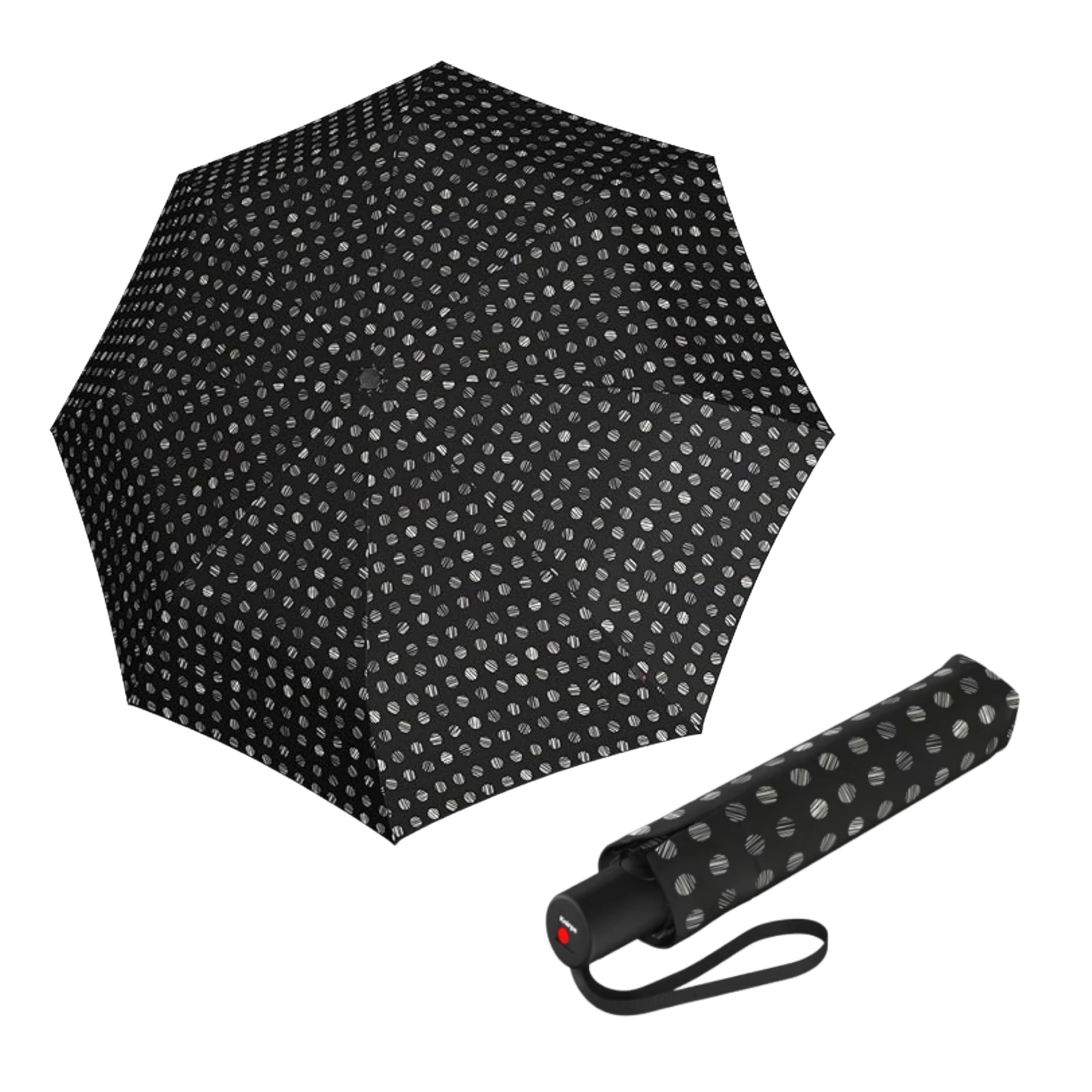 Knirps Taschenschirm A.200 Medium Duomatic – Kompakt und sturmfest – Windkanal getestet – Pinta Classic