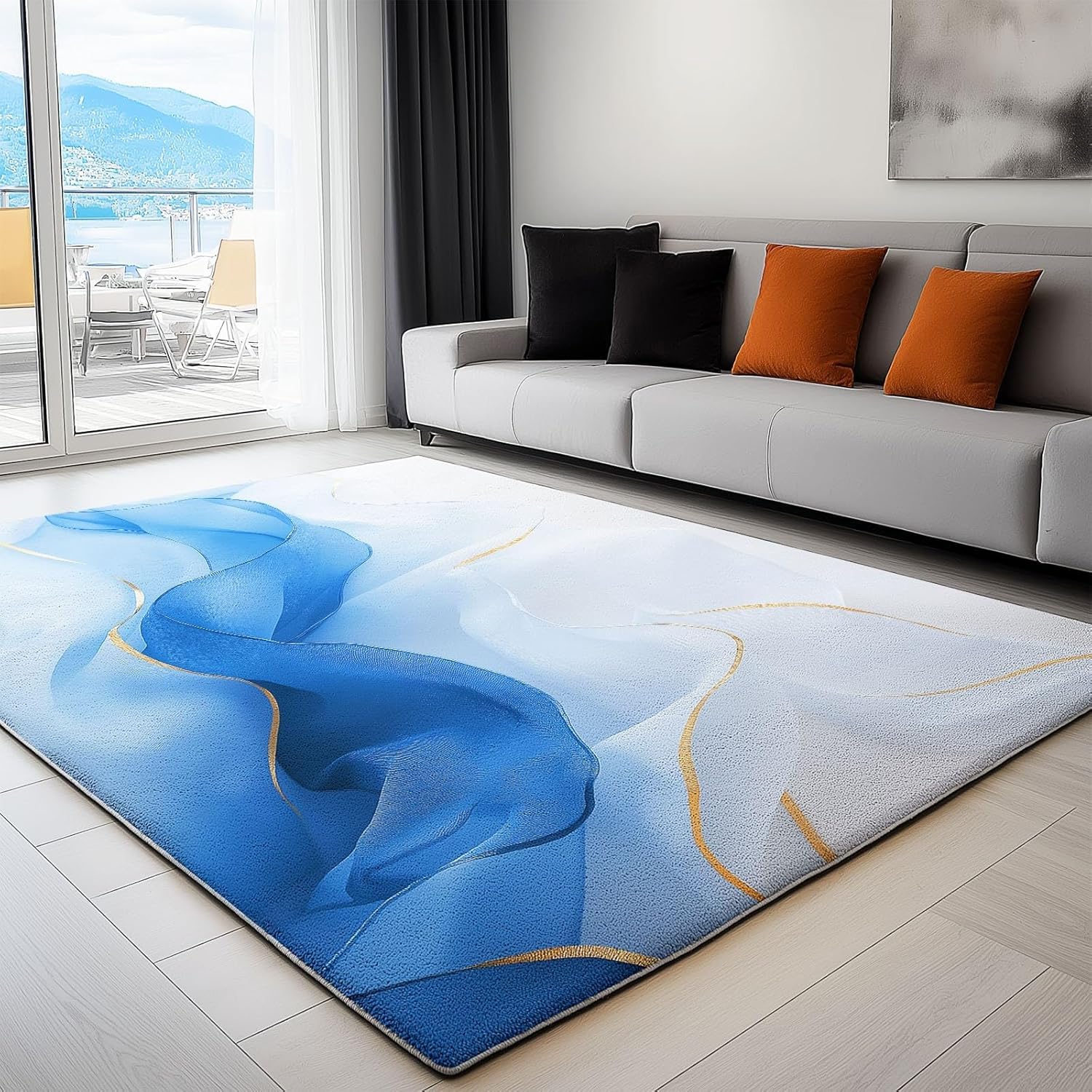 Tapis de chambre style moderne b-1159 moquette 3D pour entrée maison