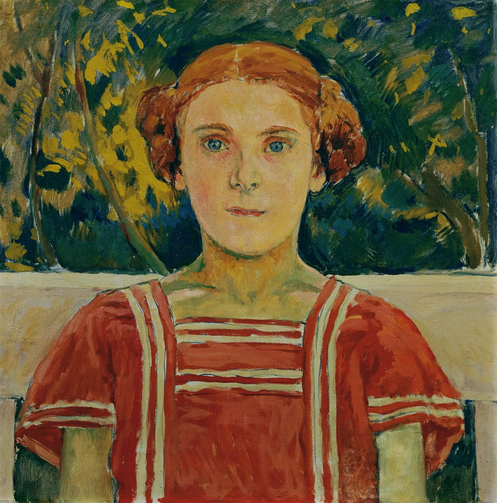 ARTXLXXBN Famous Art Print Poster Vintage Wall Art Elisabeth Steindl Niece of the Artist by Koloman Moser Canvas Art Poster for Home Decor 60x90cm