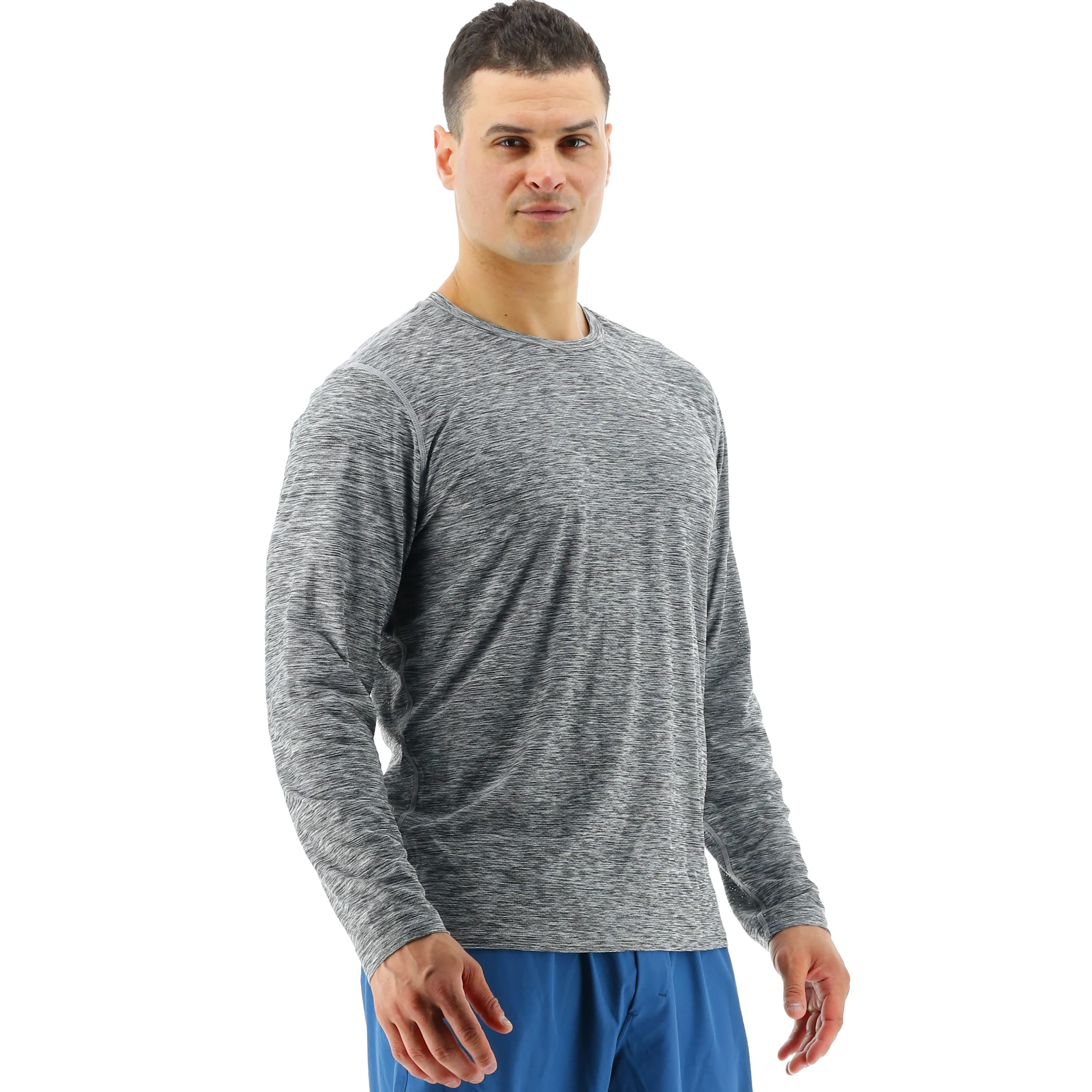 TYR Koszulka Mężczyźni Athletic Performance Workout Airtec Koszulka Z Długim Rękawem