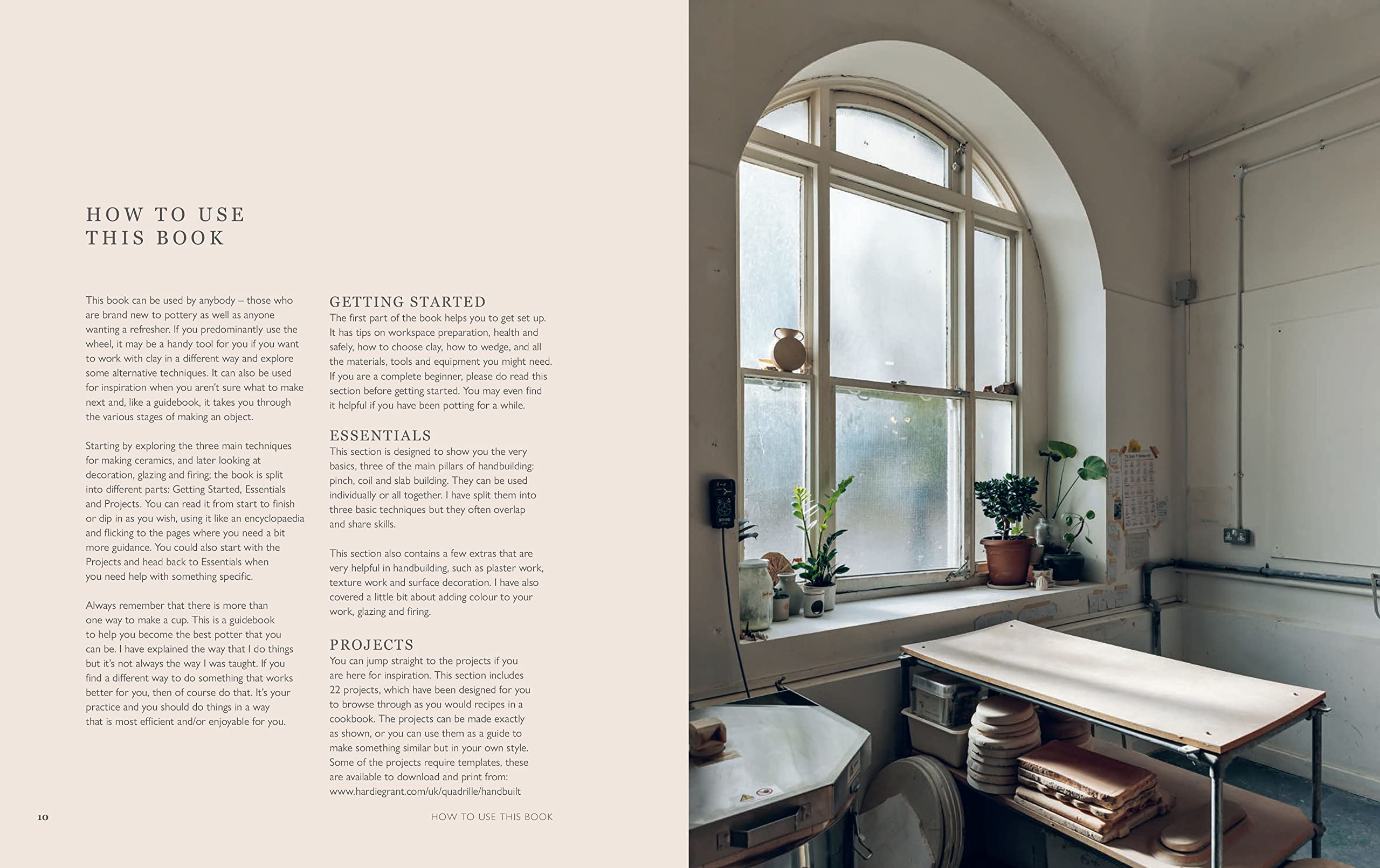 Handbuilt: A Modern Potter's Guide to Handbuilding with Clay